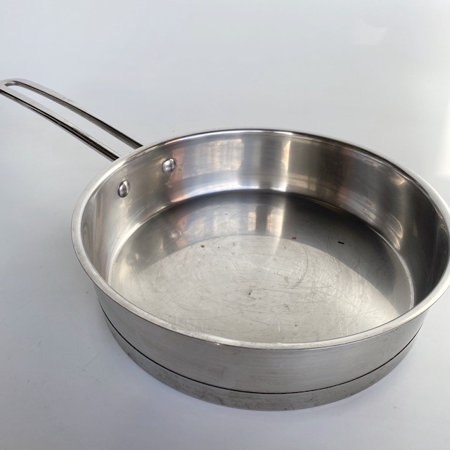 POTS n PANS, Frypan - Shiny Stainless Steel